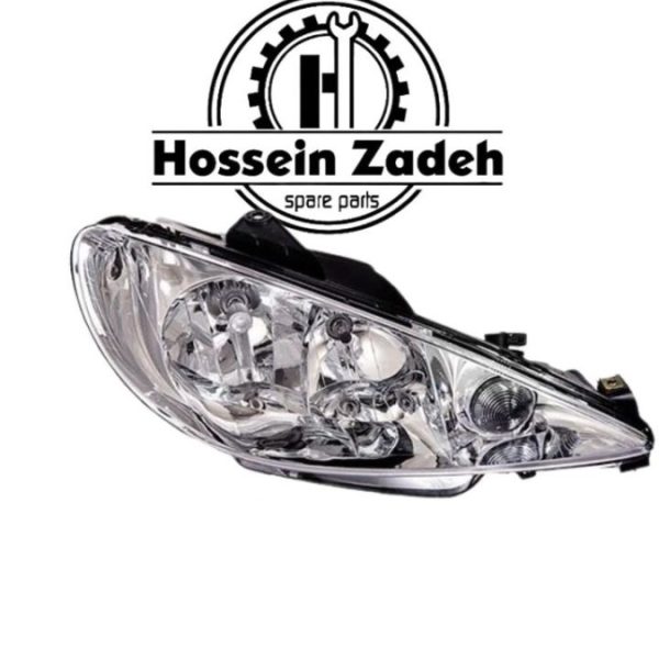 چراغ جلو چپ 206 مدرن