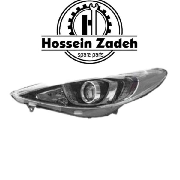 چراغ جلو چپ 207 جدید مدرن