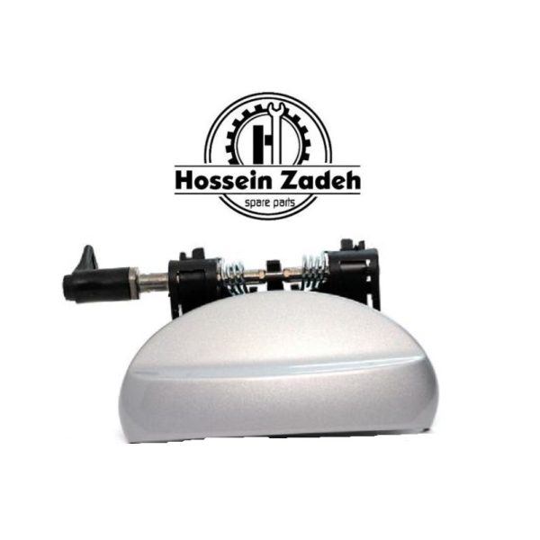 دستگیره بیرونی جلو راست راناپلاس نقره ای