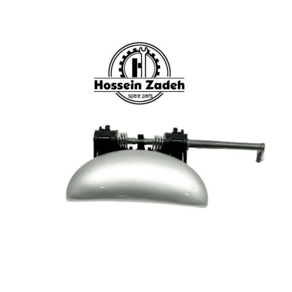 دستگیره بیرونی جلو چپ 207 نقره ای