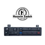 مجموعه کلید کنترل بخاری/کولر پارس قدیم 2 سوکت