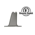 قاب ستون 405 وسط پایین راست طوسی