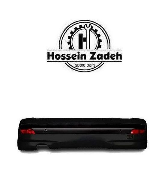 سپر عقب 207 مشکی کروز