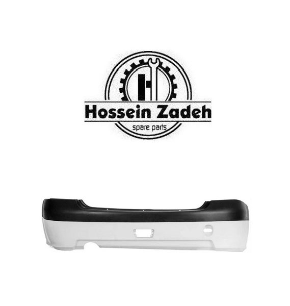 سپر عقب ال90 پلاس سفید شرکتی سایپایی