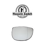 شیشه آینه 207 راست گرمکن دار